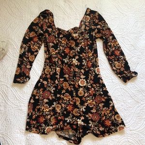 Forever 21 Floral Romper
